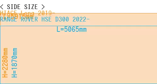 #HIACE Long 2019- + RANGE ROVER HSE D300 2022-